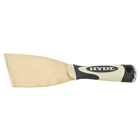 Scraper, Straight, Brass, 3"W