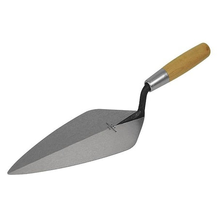 London Trowel, 11inL, 4 7/8inW, CarbonSteel