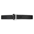 Tool Belt, Buckle Belt, Black, Ribbed Weave Nylon Webbing (Belt), Aluminum Anodized (Buckle)