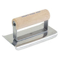 Concrete Trowel, Curved Edges, 6in L, SS