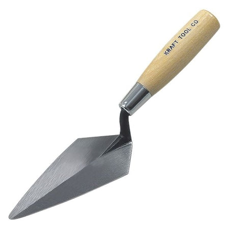 Pointing Trowel, 5 1/2inL, 2 1/2inW, Steel