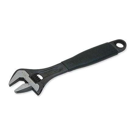 Bahco Adj. Wrench, 10", 1-1/4" Cap., Black