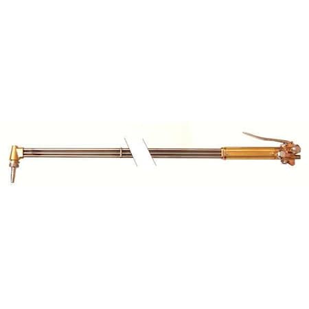Cutting Torch,Cuts 24 In,90 deg,72 In L