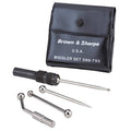Wiggler Set, Disc.100, Ball 1/4, Shank 1/4