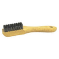 1 5/8 in W Scratch Brush, 4 in L Handle, 6 1/2 in L Brush, Wood, 6 1/2 in L Overall