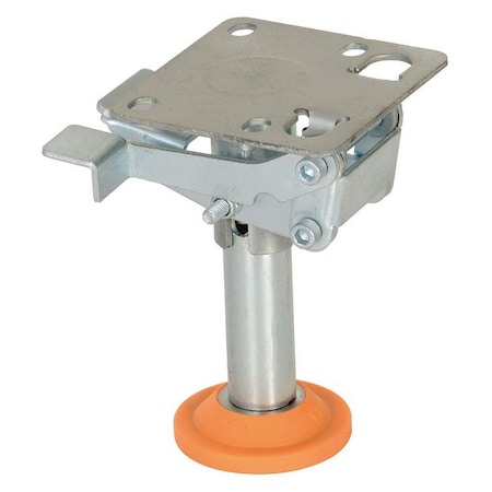 Floor Lck, Top Plate, 5-5/8 in H, 5 in Cstr