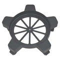 Pail Dolly, 75 lb., Plastic, Black