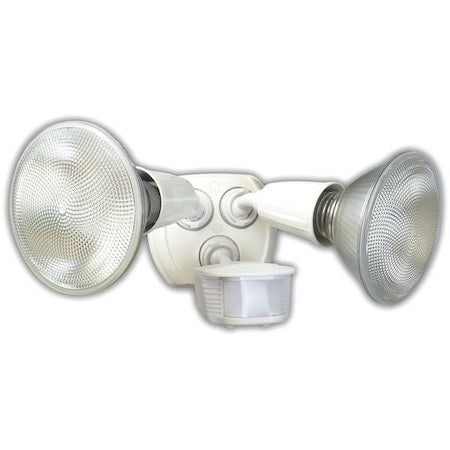 Motion Light, 180Degree, 70 ft., Wht, 16in L