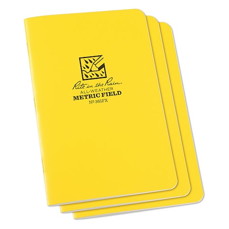 All Weather Notebook, Mtr Fld, PK3