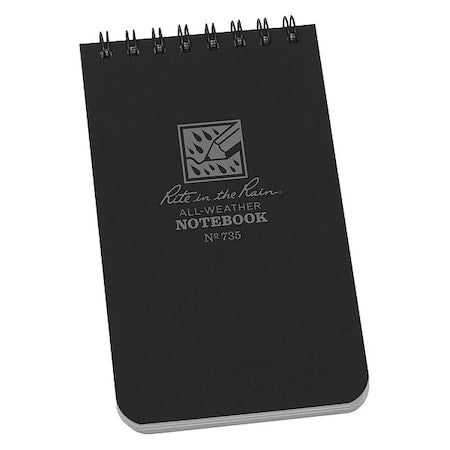 All Weather Spiral Notebook, Uni, 3in.x5in