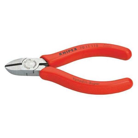 4 1/4 in 70 Diagonal Cutting Plier Standard Cut Narrow Nose Uninsulated