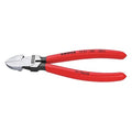 6 1/4 in 72 Diagonal Cutting Plier Flush Cut Oval Nose Uninsulated