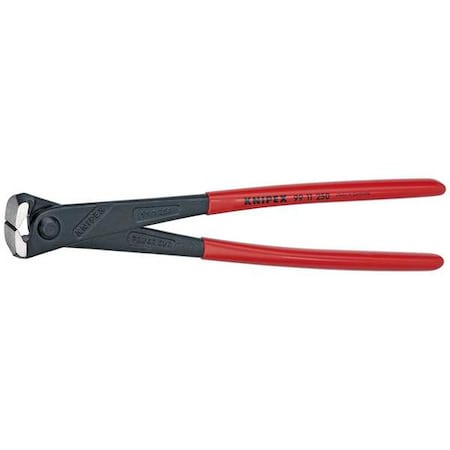 Precision Nippers, 10in.L., Red