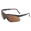 Genesis, Safety Glasses, HydroShield(R) Anti-Fog, Espresso Lens, Black Frame, Half-Frame