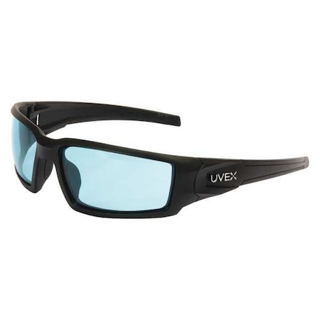 Hypershock, Safety Glasses, HydroShield(R) Anti-Fog, SCT-Blue Lens, Black Frame, Full-Frame