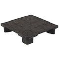Recycled High Density Polyethylene Pallet, 24 in L, 24 in W, 5 1/2 in H, 1, 000 lb Dynamic