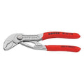 5 in V-Jaw Tongue and Groove Plier Serrated, Plastic Grip
