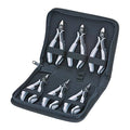 6 Piece Bi-Material Grip Precision Plier Set Ergonomic Handle