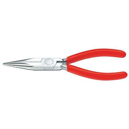 5 in Long Nose Plier, Side Cutter Plastic Coated Handle