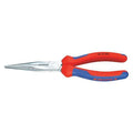8 in Long Nose Plier, Side Cutter Multi-Component Grip Handle