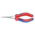 6 1/4 in Long Nose Plier Multi-Component Grip Handle