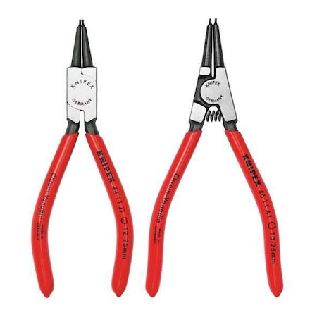 Retaining Ring Plier Set, 0 Deg., 2 pcs.