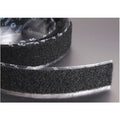 Reclosable Fastener, Rubber Adhesive, 75 ft, 5/8 in W, Black