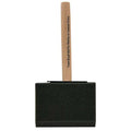 4" Flat Sash Firm, Foam Bristle, Paint Brush, Wood Handle