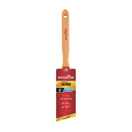 2" Angle Sash Firm, Micro Tip Bristle, Paint Brush, Wood Handle