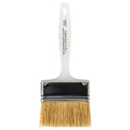 3" Chip Soft, White China Bristle, Paint Brush, Plastic Handle