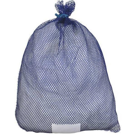 Rubber Closure, Polyester, Laundry Bag, Blue