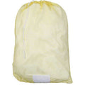Drawstring, Polyester, Laundry Bag, Yellow