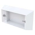 Whitehall 9-7/8"H x 18"W, Paper Towel Roll Dispenser, White