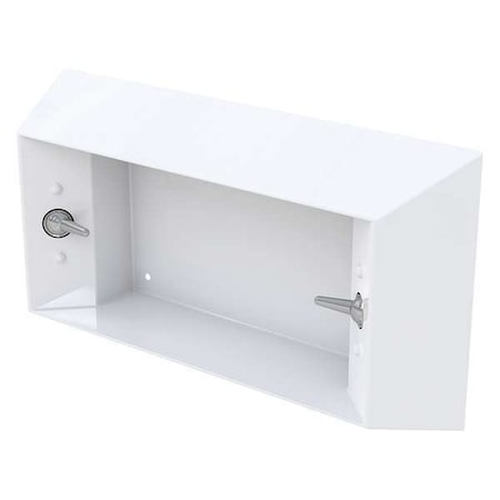 Whitehall 9-7/8"H x 18"W, Paper Towel Roll Dispenser, White