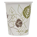 Disposable Hot cup 10 oz. White, Paper, Pathways, Pk1000