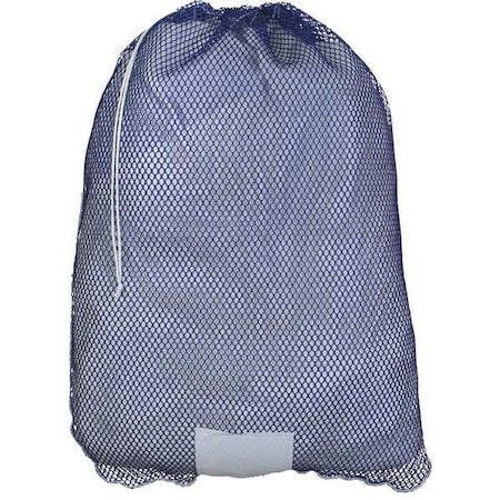 Drawstring, Polyester, Laundry Bag, Blue