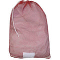 Drawstring, Polyester, Laundry Bag, Red