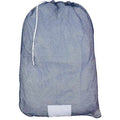 Drawstring, Polyester, Laundry Bag, Blue