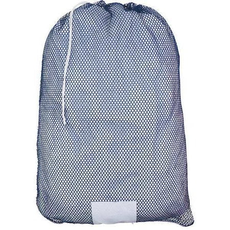 Drawstring, Polyester, Laundry Bag, Blue