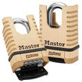 Combination Padlock, 1 15/16in, Rectgle