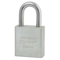 Padlock, Keyed Alike, Standard Shackle, Rectangular Stainless Steel Body, Stainless Steel Shackle
