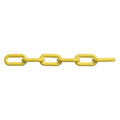 Yellow Plastic Chain, Weldlss, 8mm, 150ft L