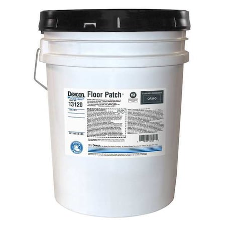 Concrete Repair Compound, Pail, Gray, Floor Patch