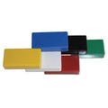 Ceramic Magnets, Rectangle, Assorted, PK6