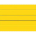 Magnetic Strips, Pre-Cut, 6in, Yellow, PK25