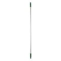 1460mm Color Coded Handle, 1 in Dia, Green, Aluminum
