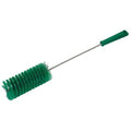 2 5/8 in W Tube and Valve Brush, Medium, 13 1/2 in L Handle, 5 51/64 in L Brush, Green