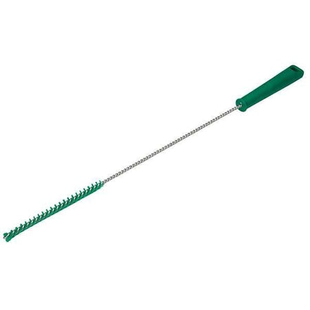 7/8 in W Tube and Valve Brush, Stiff, 14 in L Handle, 6 in L Brush, Green, 20 in L Overall