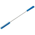 1 in W Tube and Valve Brush, Medium, 14 in L Handle, 5 57/64 in L Brush, Blue, 19 9/10 in L Overall
