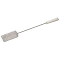 2" W Tube and Valve Brush, Medium, 13 25/64 in L Handle, 5 in L Brush, White, 20 in L Overall